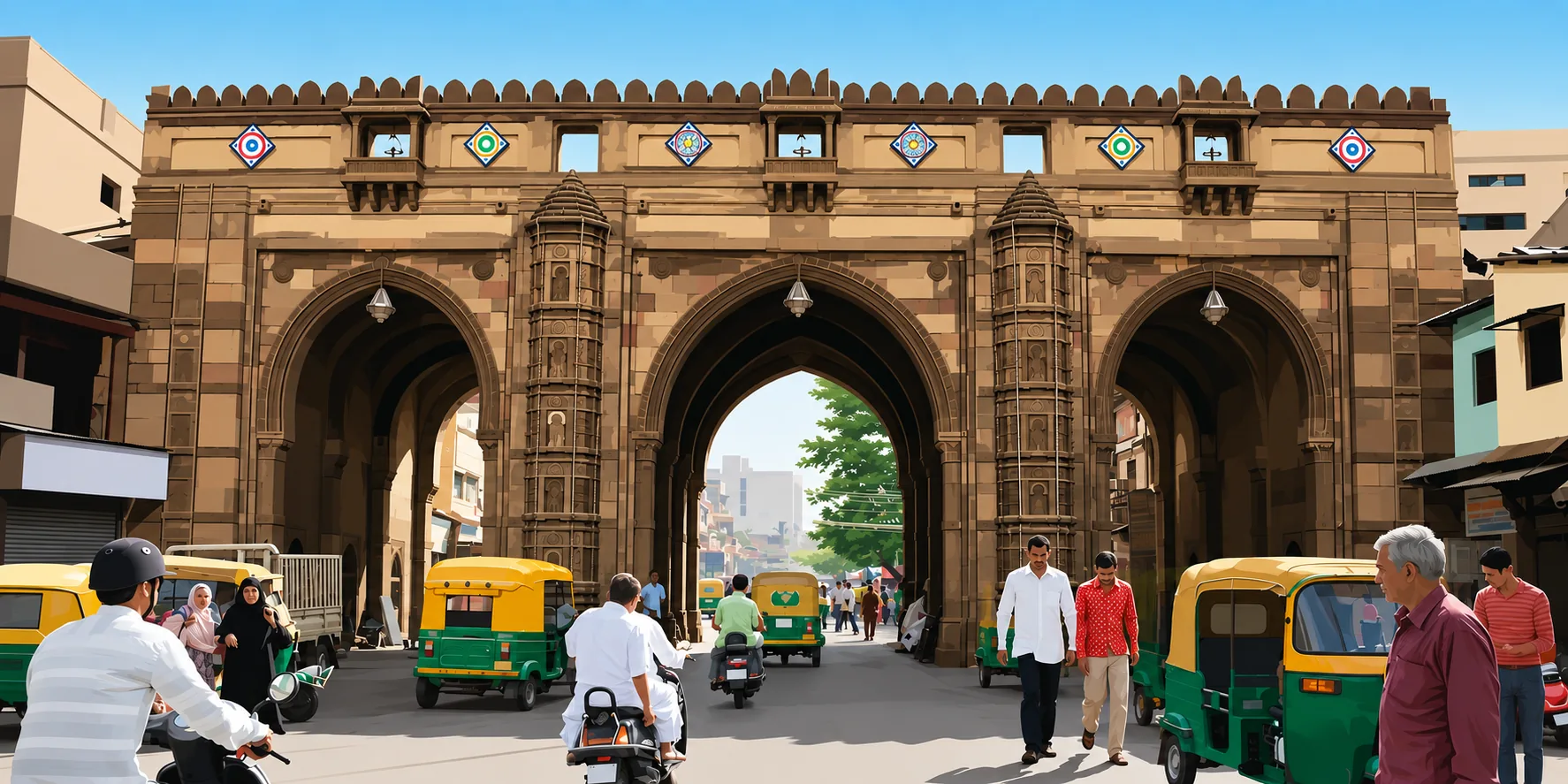 Teen Darwaza Ahmedabad - Khas Bazar local business network